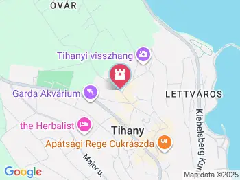 Babamúzeum Tihany a térképen