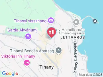 Balatoni Ház Étterem Tihany a térképen