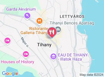 Bodza Fagylaltozó Tihany a térképen