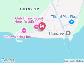 Club Tihany Hotel Tihany a térképen