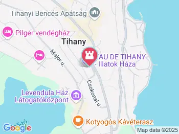 Eau de Tihany Tihany a térképen