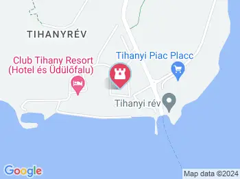 Garda-szobor Tihany a térképen