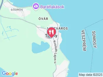 Kántás Panzió & Étterem Tihany a térképen