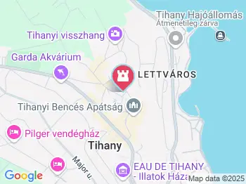 Kolodko: Gombóc Artúr miniszobor Tihany a térképen