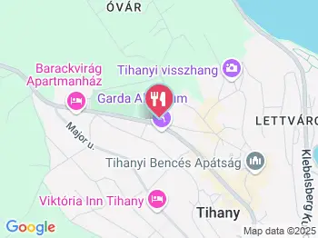 Legendás Ház Tihany a térképen