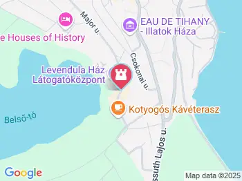 Levendula Ház Látogatóközpont Tihany a térképen