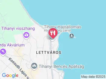 Móló Büfé Tihany a térképen