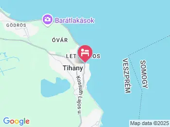 MTA Ökológiai Kutatóközpont Balatoni Limnológiai Intézet Vendégház Tihany a térképen