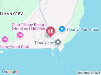 Rév Fagyizó Tihany a térképen