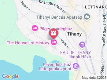 Tihanyi Belső-tó Tihany a térképen