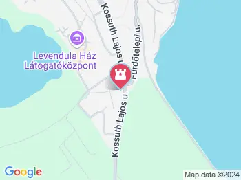 Tihanyi Dotto kisvonat Tihany a térképen