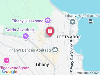 Tihanyi Tájházak Tihany a térképen