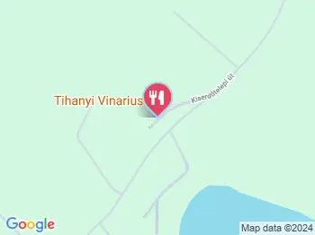 Tihanyi Vinarius Borárium Tihany a térképen