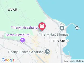 Tihanyi visszhang szobor Tihany a térképen