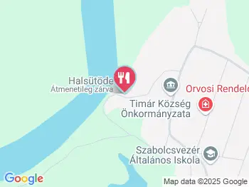 Tímári Halsütő Timár a térképen