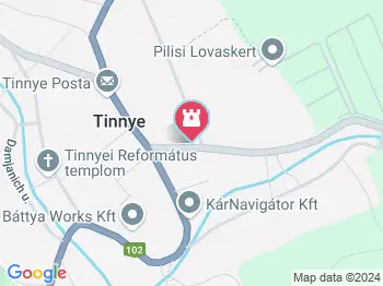 Tinnye 700 éves Tinnye a térképen