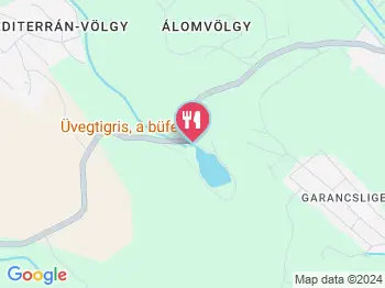 Üvegtigris Büfé Tinnye a térképen