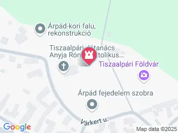 Nepomuki Szent János szobra Tiszaalpár a térképen