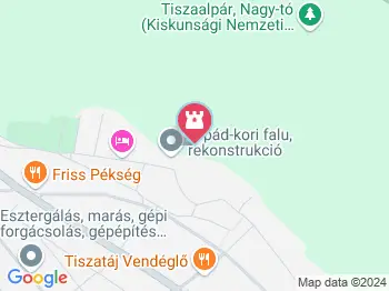 Skanzen Szabadtéri Múzeum Tiszaalpár a térképen