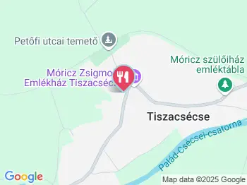 Csécsi Kemencés Lángos Tiszacsécse a térképen