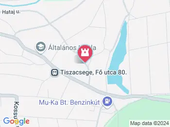 Tüzelős-ól Múzeum Tiszacsege a térképen