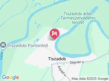 Kolozsi Vendégház Tiszadob a térképen