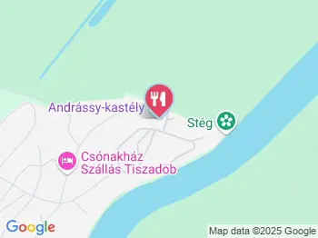 Tiszadob Andrássy kastély Étterem Tiszadob a térképen