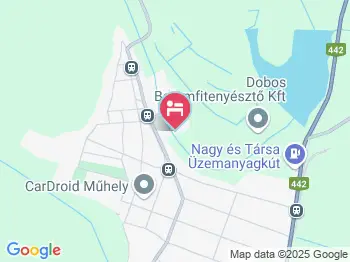 Németh Vendégház Tiszaföldvár a térképen