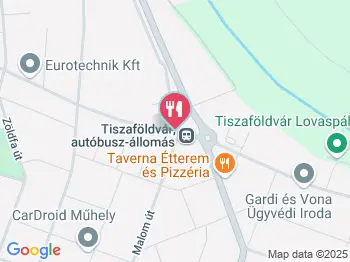 Spencer Bistro Tiszaföldvár a térképen