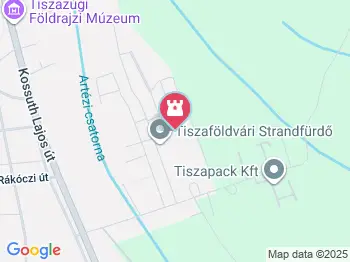 Tiszaföldvári Gyógyfürdő és Kemping Tiszaföldvár a térképen