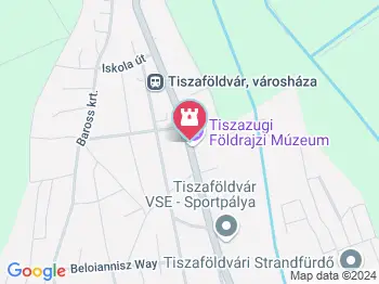 Tiszazugi Földrajzi Múzeum Tiszaföldvár a térképen
