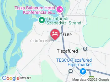 Apartman Tavi-Lak Tiszafüred a térképen