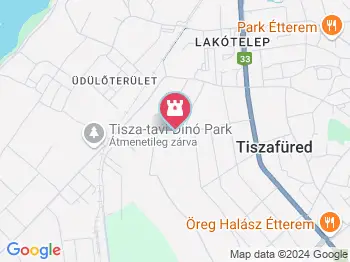 Chili House kajaktúra Tiszafüred a térképen