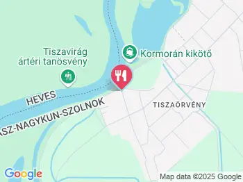 Hableány Hotel étterme Tiszafüred a térképen