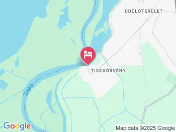 Hableány Hotel Tiszafüred a térképen