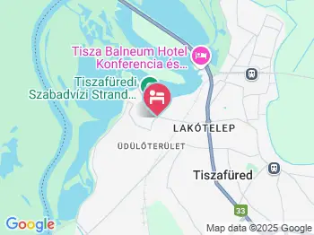 Morotva Kemping Tiszafüred a térképen