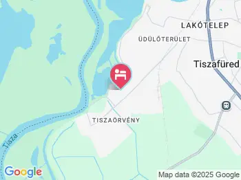 Sulyom Vendégház Tiszafüred a térképen