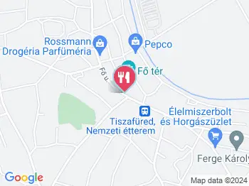 Swiss Friss Mini Pékség Tiszafüred a térképen