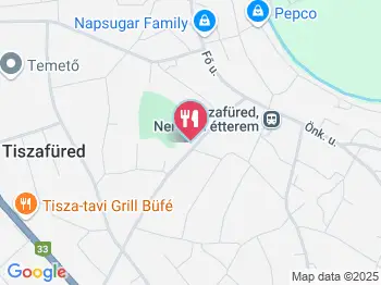 Western Söröző Tiszafüred a térképen