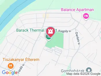 Barack Gyógy- és Élményfürdő Tiszakécske a térképen
