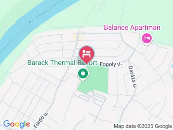 Barack Thermal Hotel & Spa Tiszakécske a térképen