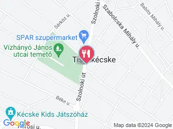 Ebéd Bár Tiszakécske a térképen