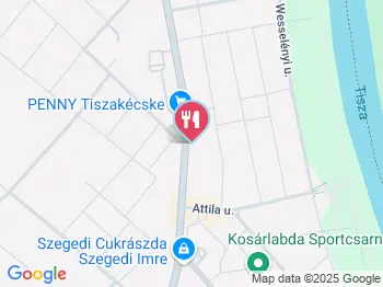 Fazekas Vendéglő Tiszakécske a térképen