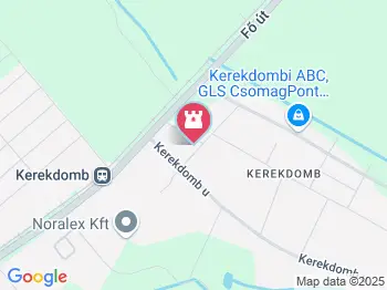 Kerekdombi Termálfürdő Tiszakécske a térképen