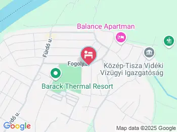 Nyugi-Lak Tiszakécske a térképen