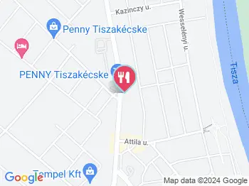 Pálfistyák Pékség Tiszakécske a térképen