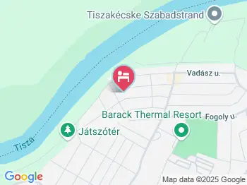 Príma Vendégház Tiszakécske a térképen