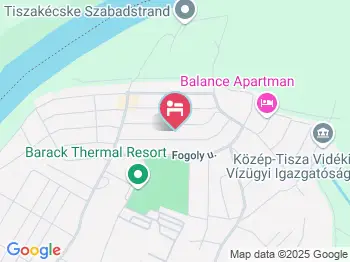 Tünde Vendégház Tiszakécske a térképen