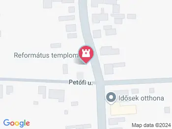 Református templom Tiszakóród a térképen