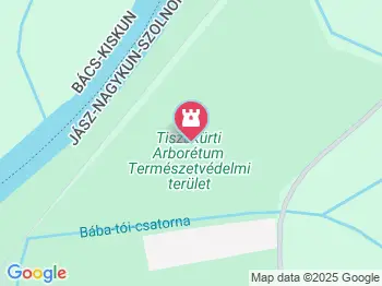 Tiszakürti Arborétum Kalandpark Tiszakürt a térképen